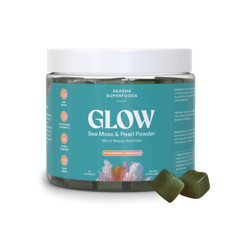Akasha Superfoods™ Sea Moss Glow Gummies